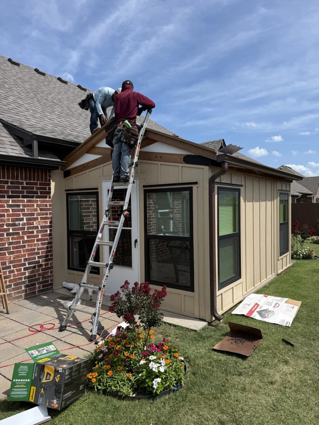 All The Way Up Construction — roofing work — Oklahoma City Metro